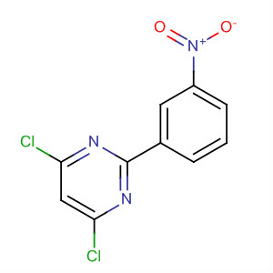 2-(3-Nitrophenyl)-4,6-dichloropyrimidine Structure,3740-91-8Structure