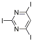 2,4,6-Triiodopyrimidine Structure,374077-22-2Structure