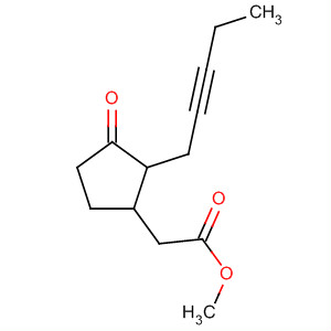 3-Oxo-2-(2-pentynyl)cyclopentylacetic acid methyl ester Structure,37435-88-4Structure