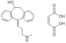 (+/-)-(E)-10-hydroxylated-nortriptyline metabolite maleate salt Structure,37439-89-7Structure