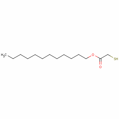 巯基醋酸十二酯结构式_3746-39-2结构式