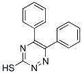 5,6-Diphenyl-1,2,4-triazine-3-thiol Structure,37469-24-2Structure