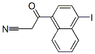 3-(4-Iodo-1-naphthyl)-3-oxopropanenitrile Structure,374926-10-0Structure