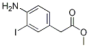 Methyl2-(4-amino-3-iodophenyl)acetate Structure,374933-81-0Structure