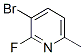 3-Bromo-2-fluoro-6-picoline Structure,375368-78-8Structure