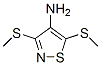 3,5-Bis(methylthio)-4-isothiazolamine Structure,37572-42-2Structure