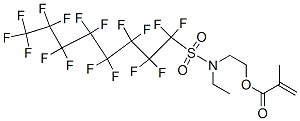 2-(N-Ethylperfluorooctanesulfonamido)ethyl methacrylate Structure,376-14-7Structure