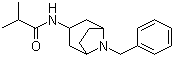 N-(8-苄基-8-氮杂双环[3.2.1]辛-3-基-外向)-2-甲基丙酰胺结构式_376348-67-3结构式