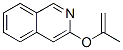 (9Ci)-3-[(1-甲基乙烯)氧基]-异喹啉结构式_376362-75-3结构式