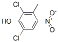 2,6-Dichloro-3-methyl-4-nitro-phenol Structure,37693-15-5Structure