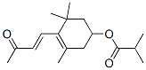 2-Methylpropanoic acid 3,5,5-trimethyl-4-(3-oxo-1-butenyl)-3-cyclohexen-1-yl ester Structure,37704-28-2Structure