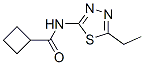 (9Ci)-N-(5-乙基-1,3,4-噻二唑-2-基)-环丁烷羧酰胺结构式_377063-20-2结构式