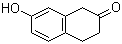 7-Hydroxy-2-tetralone Structure