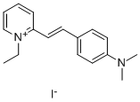 2-[4-(Dimethylamino)styryl]-1-ethylpyridinium iodide Structure,3785-01-1Structure