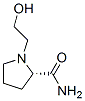 (2S)-(9Ci)-1-(2-羟基乙基)-2-吡咯烷羧酰胺结构式_379229-40-0结构式