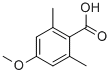 2,6-Dimethyl-4-methoxybenzoic acid Structure,37934-89-7Structure