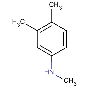 N,3,4-三甲基苯胺结构式_38036-47-4结构式