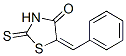 5-(苯基亚甲基)-2-硫氧代-4-噻唑啉酮结构式_3806-42-6结构式