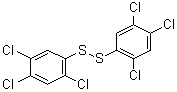 Bis(2,4,5-trichlorphenyl)disulfide Structure,3808-87-5Structure