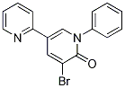 3-溴-1-苯基-5-(吡啶-2-基)吡啶-2(1H)-酮结构式_381248-06-2结构式