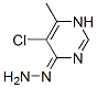 4(1H)-pyrimidinone,5-chloro-6-methyl-,hydrazone(9ci) Structure,381688-55-7Structure