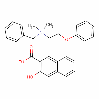 Bephenium hydroxynaphthoate Structure,3818-50-6Structure