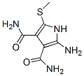 2-氨基-5-甲基硫代-(1h)-吡咯-3,4-二羧酰胺结构式_38187-09-6结构式