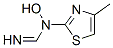 Methanimidamide,n-hydroxy-n-(4-methyl-2-thiazolyl)- Structure,382136-42-7Structure