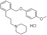 3-(4-甲氧基苯氧基)哌啶盐酸盐结构式_38247-88-0结构式