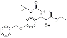 (Alphar,betas)-beta-[[(1,1-dimethylethoxy)carbonyl]amino]-alpha-hydroxy-4-(phenylmethoxy)-benzenepropanoic acid ethyl ester Structure,382596-26-1Structure