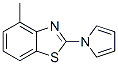 Benzothiazole,4-methyl-2-(1h-pyrrol-1-yl)-(9ci) Structure,383142-57-2Structure