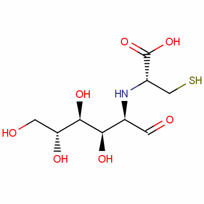 葡萄糖-半胱氨酸结构式_38325-69-8结构式