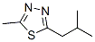 1,3,4-Thiadiazole, 2-methyl-5-(2-methylpropyl)- Structure,38391-24-1Structure