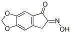 2-(羟基亚氨基)-5,6-(亚甲基二氧基)-1-茚酮结构式_38489-93-9结构式