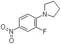 1-(2-Fluoro-4-nitrophenyl)pyrrolidine Structure,385380-74-5Structure