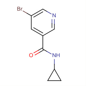 5-Bromo-n-cyclopropylnicotinamide Structure,385382-48-9Structure