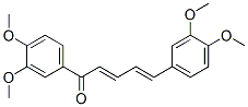 1,5-Bis-(3,4-dimethoxyphenyl)-3-pentadienone Structure,38552-39-5Structure