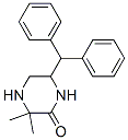 (9ci)-6-(二苯基甲基)-3,3-二甲基-哌嗪酮结构式_385802-06-2结构式