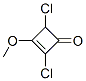 2-Cyclobuten-1-one, 2,4-dichloro-3-methoxy- Structure,38593-56-5Structure