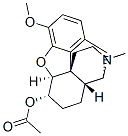 (5Alpha,6alpha)-4,5-epoxy-3-methoxy-17-methylmorphinan-6-yl acetate Structure,3861-72-1Structure