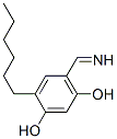 1,3-Benzenediol ,4-hexyl-6-(iminomethyl)-(9ci) Structure,386705-60-8Structure