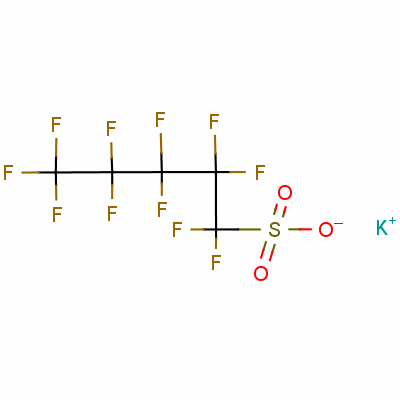 Potassium Perfluoropentane-1-Sulphonate Structure,3872-25-1Structure