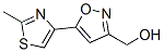 [5-(2-Methyl-1,3-thiazol-4-yl)-3-isoxazolyl]methanol Structure,388088-79-7Structure