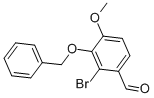 3-(Benzyloxy)-2-bromo-4-methoxybenzaldehyde Structure,38849-38-6Structure