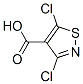 4-Isothiazolecarboxylic acid, 3,5-dichloro Structure,3889-59-6Structure