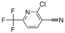 2-Chloro-6-(trifluoromethyl)nicotinonitrile Structure,389117-37-7Structure