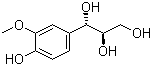 (+)-古柯愈创木基甘油结构式_38916-91-5结构式