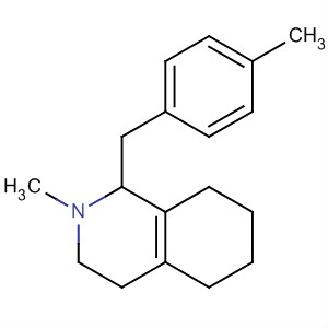 2-Methyl-1-(4-methylbenzyl)-1,2,3,4,5,6,7,8-octahydroisoquinoline Structure,38973-16-9Structure