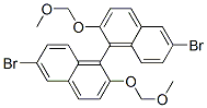 (R)-(+)-6,6-二溴-2,2-双(甲氧基甲氧基)-1,1-二萘结构式_389867-61-2结构式