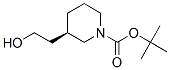 (R)-1-N-Boc-3-羟乙基哌啶结构式_389889-62-7结构式